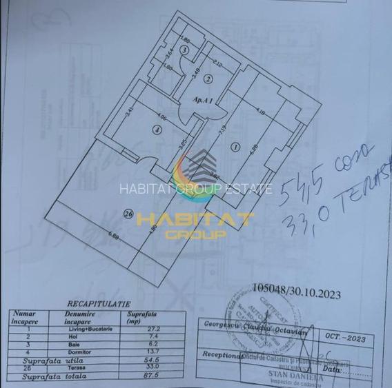 Apartament 2 camere parter nou la Timpuri Noi cu intrare din strada - 11