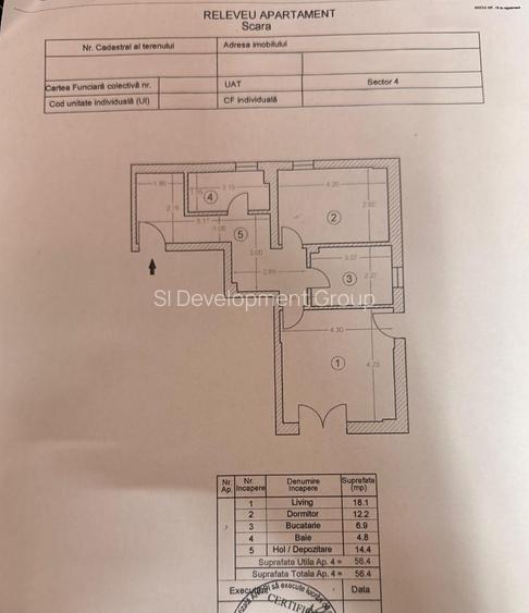 Metalurgiei-Apartament 149 m.p. - 2 camere - curte - 2 parcari - 15