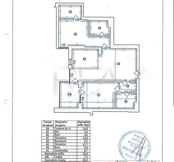3 Camere + Loc de Parcare | Atlas Residence Aviației - 16