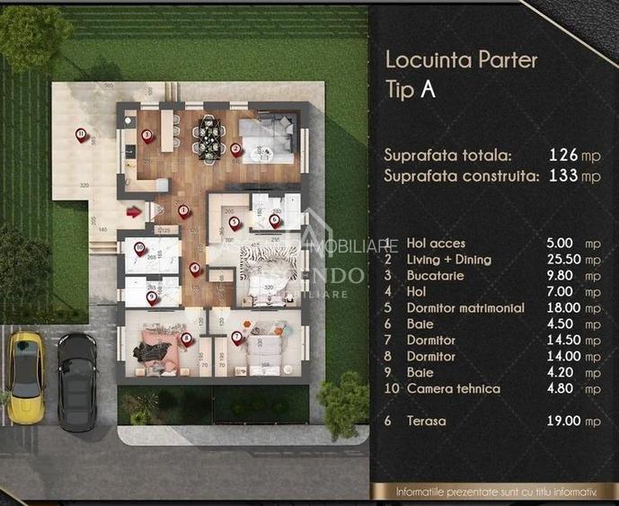 Vand CASE TIP PARTER cu HVAC, 4 camere - Tunari - 31