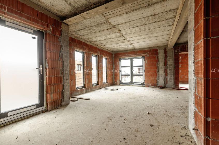 Casă nefinisata la sol in Fântânele, cartier nou Comsion 0 - 6