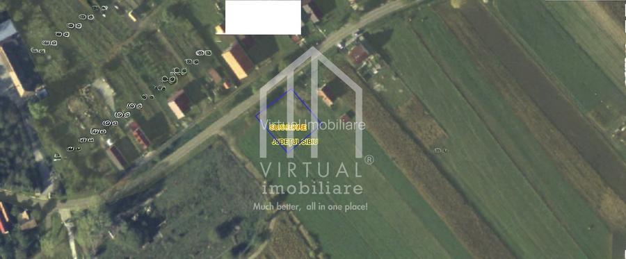 Teren intravilan de vanzare in Sibiu(Sura Mare) 1008 mp cu utilitati - 5