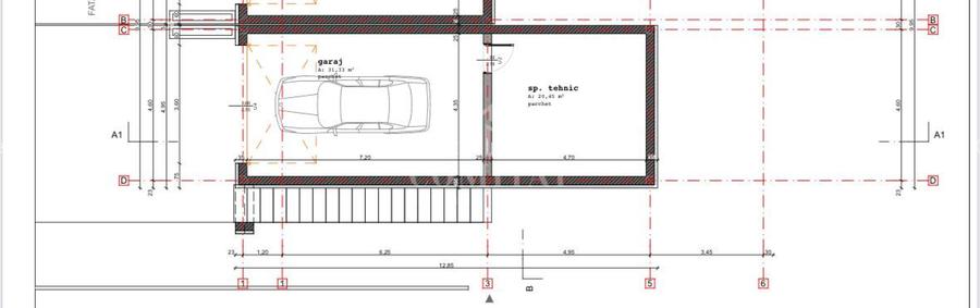 Casă de tip duplex de vânzare | Stadiu semifinisat | Zona Voroneț - 14