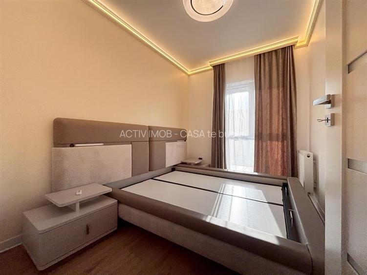 Apartament 3 camere bloc nou - 68 mp  util + balcon 10 mp - Mobilat si utilat - - 5