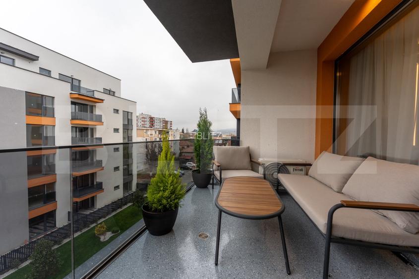 Apartament lu, 2 camere, 58 mp, intermediar, terasa, garaj, zona Iulius Mall - 18