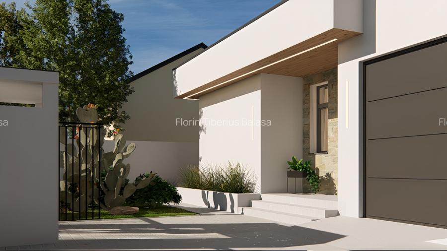 Teren 666 mp Serena Moșnița + proiect vilă modernă 223 mp | Utilități | Asfalt - 3