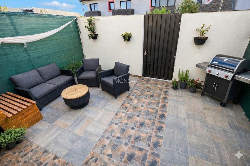 Triplex 3 camere 75mp | 0 comision | Otopeni Odai | mobilat utilat | 30mp curte - 3