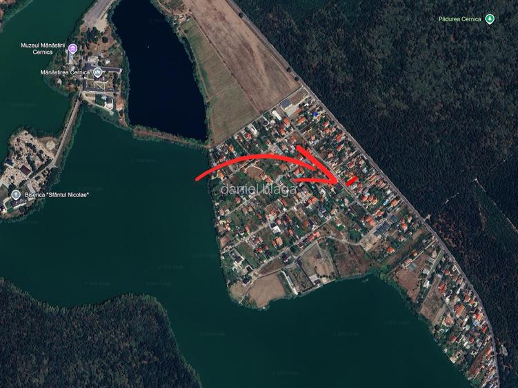 Teren de vânzare Cernica Ilfov 500 mp intravilan – proprietar, utilități, padure - 3