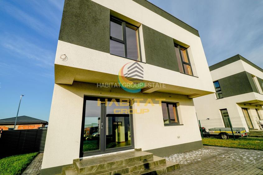 Vanzare vila Berceni Vidra in ansamblu rezidential nou 4 camere P+E finalizata - 16