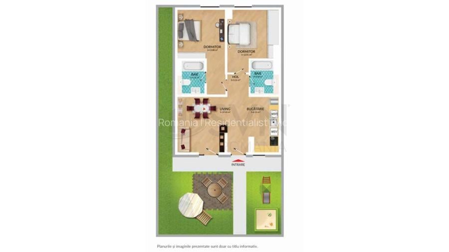 REA1024932 Apartament spatios cu 3 camere 2 bai Lacul TEI - 2