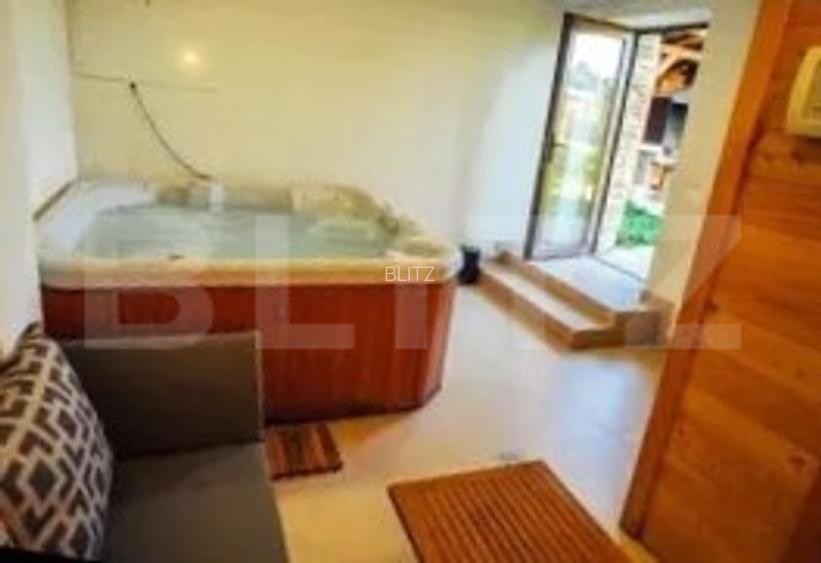 Cabana elegantă cu 2 zone spa, 180mp, teren 1200mp, Mărișel - 8