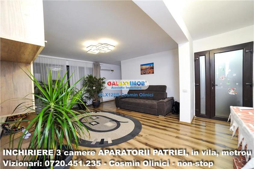 INCHIRIERE 3 camere BERCENI - Aparatorii Patriei, metrou, in vila - 4
