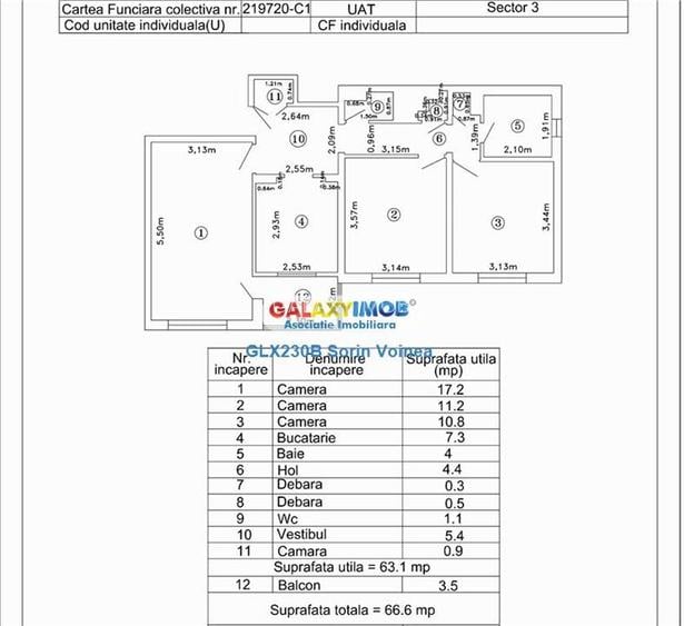 Apartament 3 camere Nicolae Grigorescu | decomandat | 2bai -comision 0 - 9