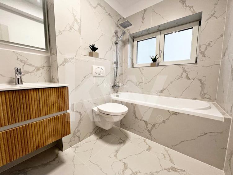 De inchiriat apartament 2 camere complet mobilat si utilat. Terasa mare.  - 12