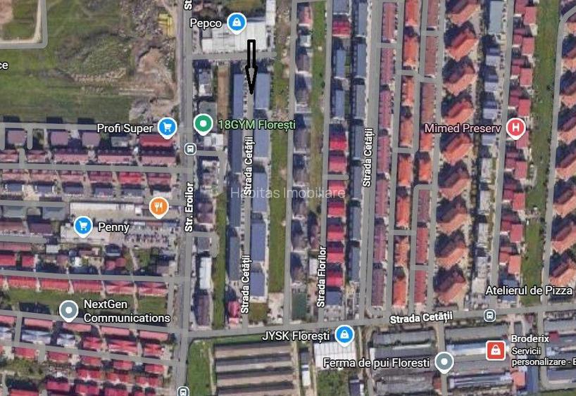 Comision 0% Apartament 3 camere 69 mp, parcare, Floresti str Cetatii - 2