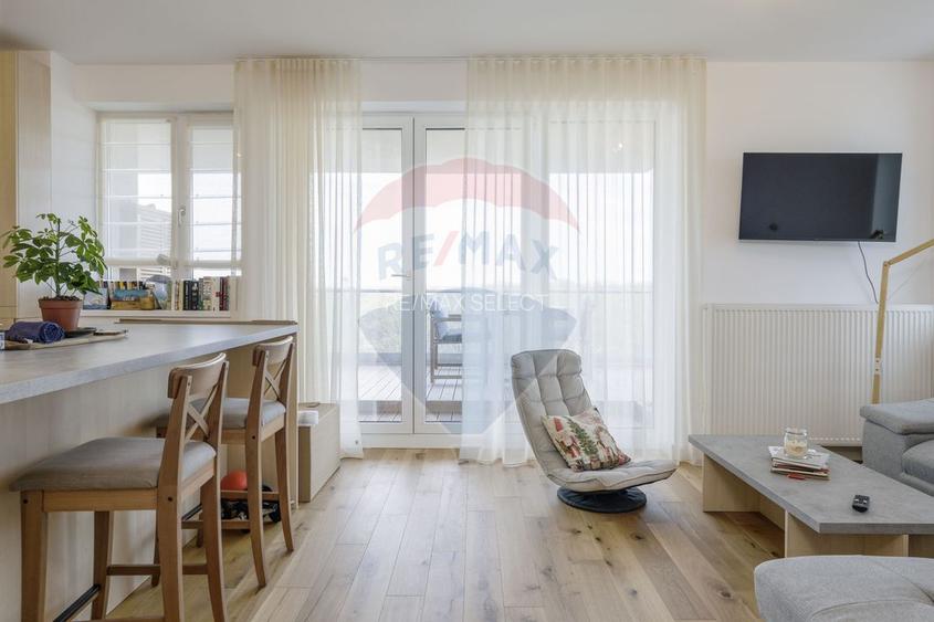 2 camere premium | TERASĂ 25 mp cu deck+vedere lac si pădure I parcare - 6