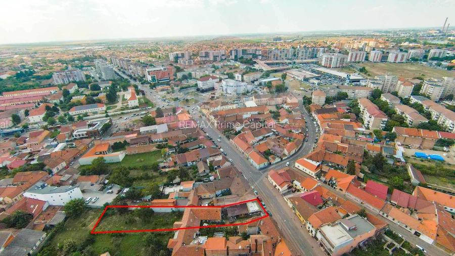 Teren 1444 mp Ultracentral Oradea, Strada Primariei 52, front 20 m - 5
