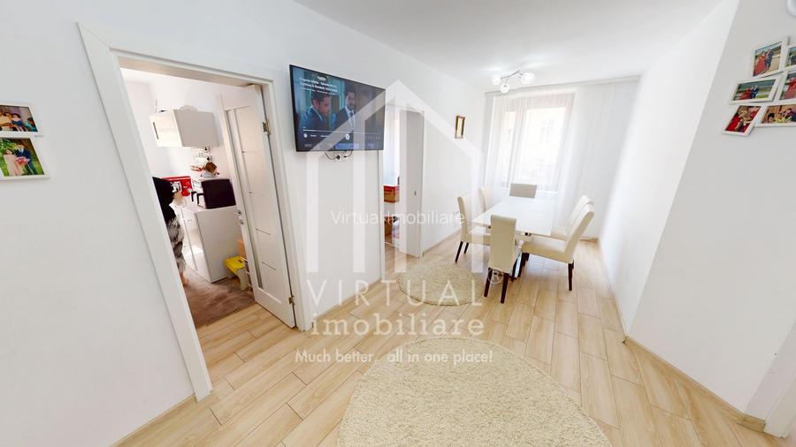 Apartament cu 3 camere, 63mp utili, la casa, pivnita, Turnisor - 5