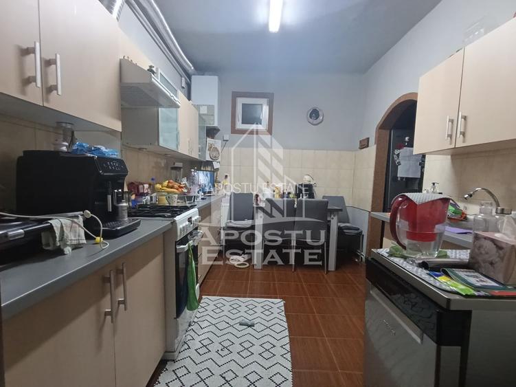 Apartament cu 4 camere, centrala proprie, 2 bai, terasa, zona Iosefin. - 4