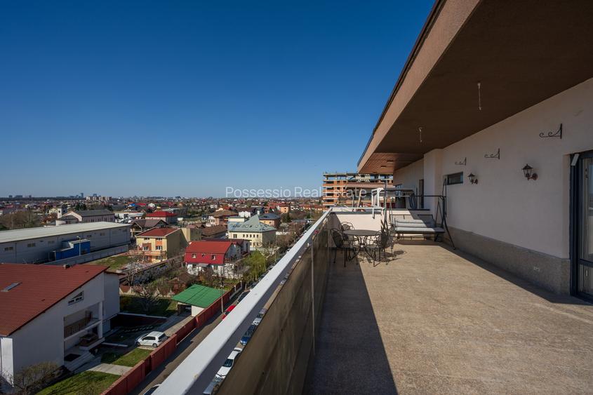 Penthouse  –3 Camere,Terasă Mare,2 Nivele,Terra Residence, Voluntari-Comision 0% - 46