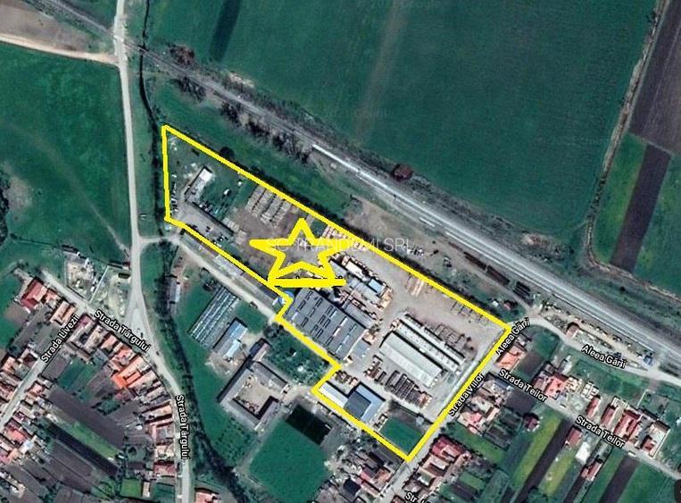 Hala industriala de 2700mp cu 3,1 ha teren intravilan in Miercurea Sibiului - 4