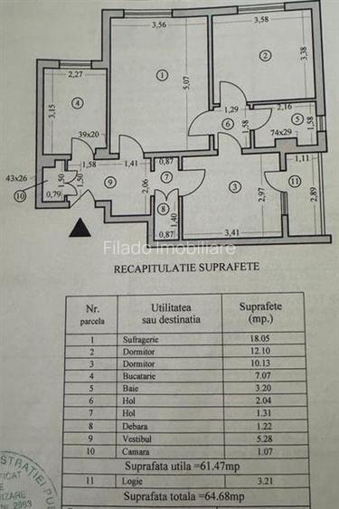 Apartament 3 camere Titan, Metrou Nicolae Grigorescu - 7