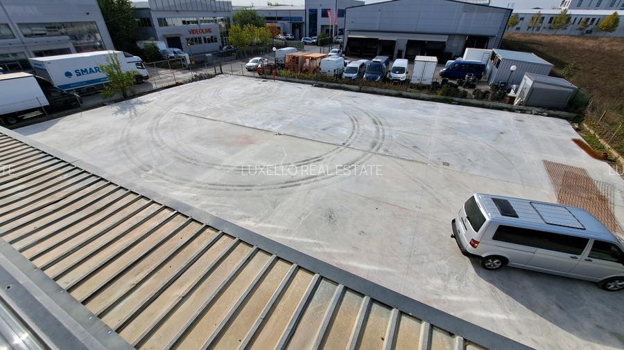 HALA DEPOZITARE CU ETAJ PARTIAL PENTRU BIROURI AMPLASAMENT: OTOPENI - 25