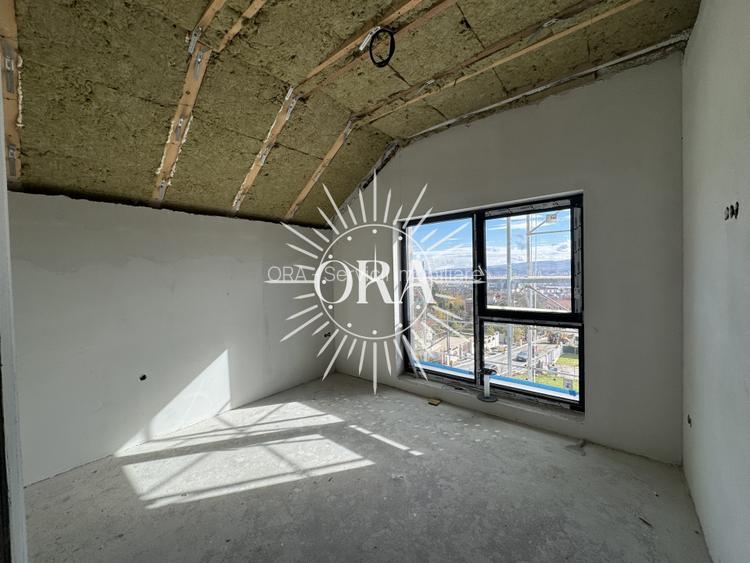 CASA DUPLEX 4 CAMERE SEMIFINISATA | DE VANZARE CU GARAJ DUBLU | DAMBUL ROTUND - 9