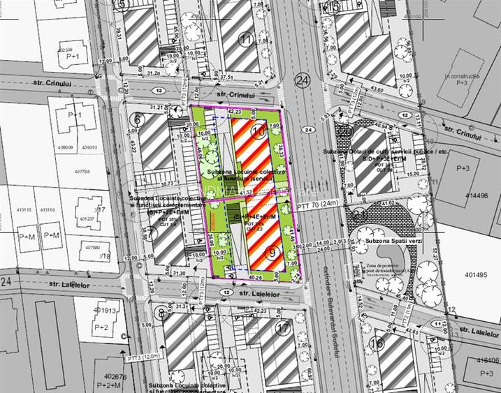 COMISION 0%Teren pentru BLOC S+P+4E+Er de vanzare in zona Girocului - 2