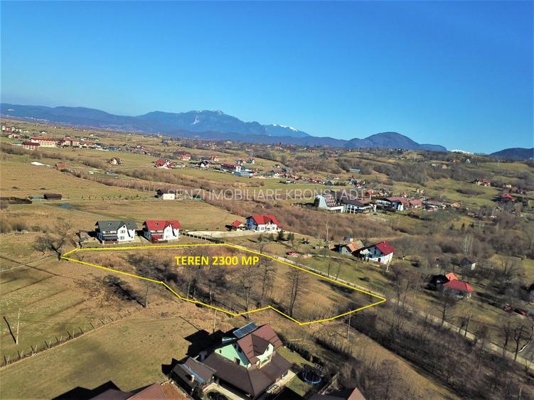 Teren superb cu panorama de vis in Bran Predelut - 4