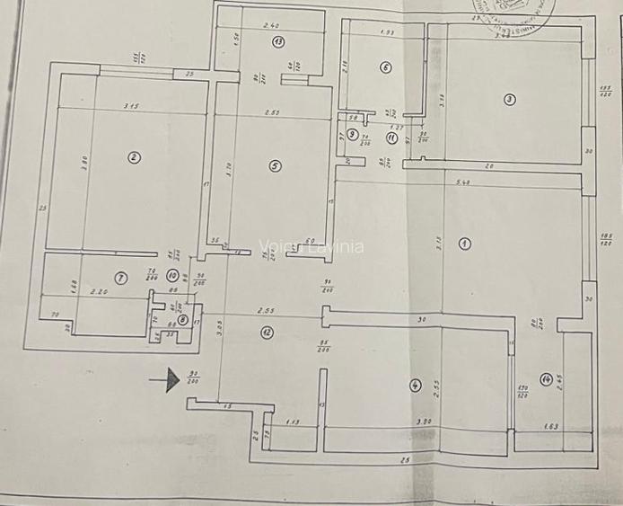 Apartament 4 cam. Titan Auchan cu loc de parcare bloc reabilitat - 15