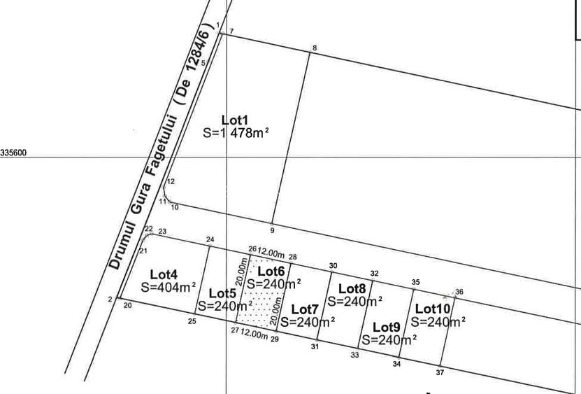 Teren 240 mp - Drumul Gura Făgetului - Pallady - 5