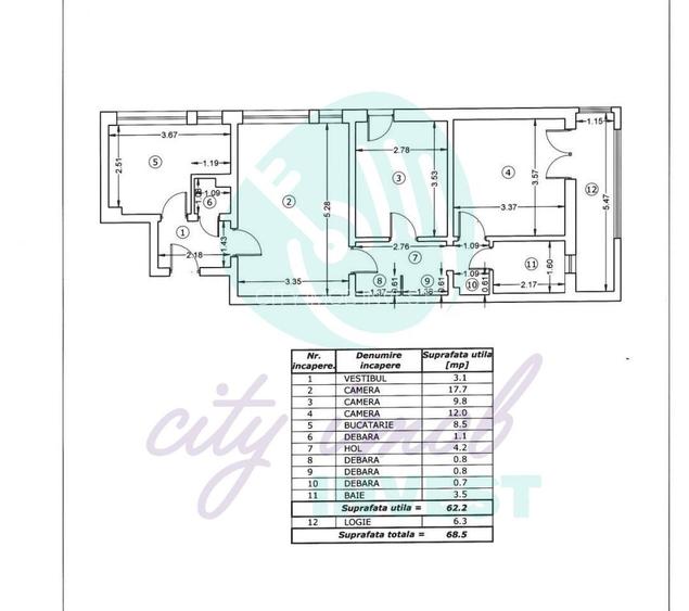 3 camere - Campia Libertatii | ParkLake & Parcul IOR vis-a-vis - 12