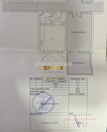 Garsoniera | Open space | Timisoara | Bloc 2021  - 5