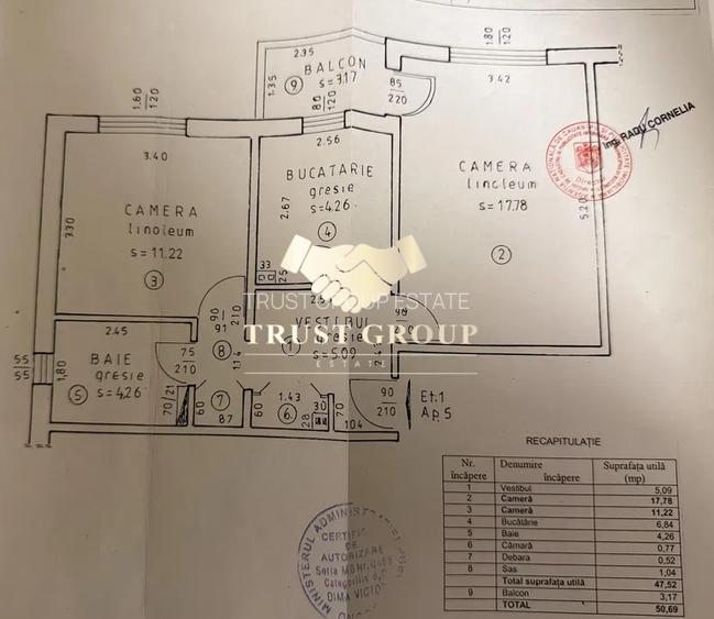 Apartament 2 camere Beller - 1983 - etaj 1 din 4 - 6