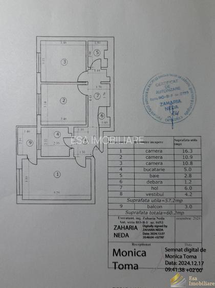 Apartament 3 camere Giulesti-Crangasi-Opera Comica - 10