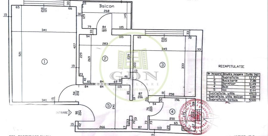 Apartament doua camere decomandat, Cartier Sarari, zona Liceul Henri Coanda