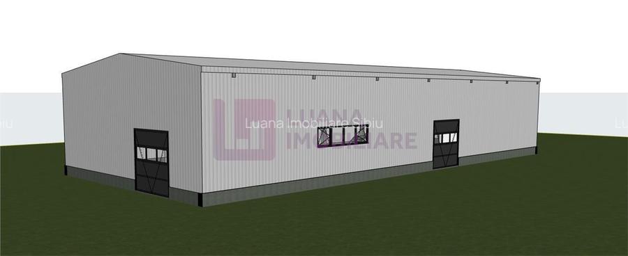Hala industriala Cristian 270 mp | cu proiect pentru inca 2 hale | teren 3000 mp - 7