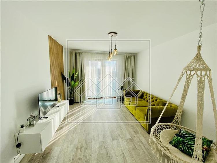 Apartament de inchiriat in Sibiu - 2 camere si 2 balcoane - Nou - 10