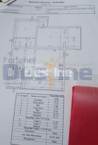 Vila , D+P+1+M+POD, 474 mp, Valea Lupului - 15