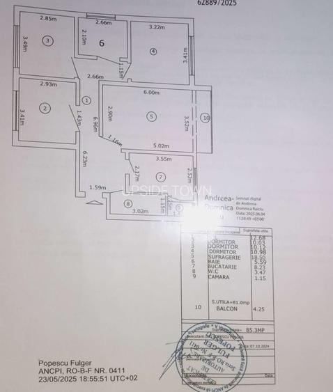 4 camere | Aviatiei | Soseaua Pipera | bloc 1987 - 1