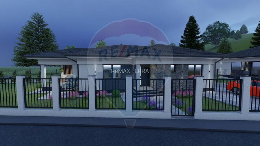 Casă noua de vânzare in Recea cu 4 camere, 2 bai si 500 m2 teren. - 2
