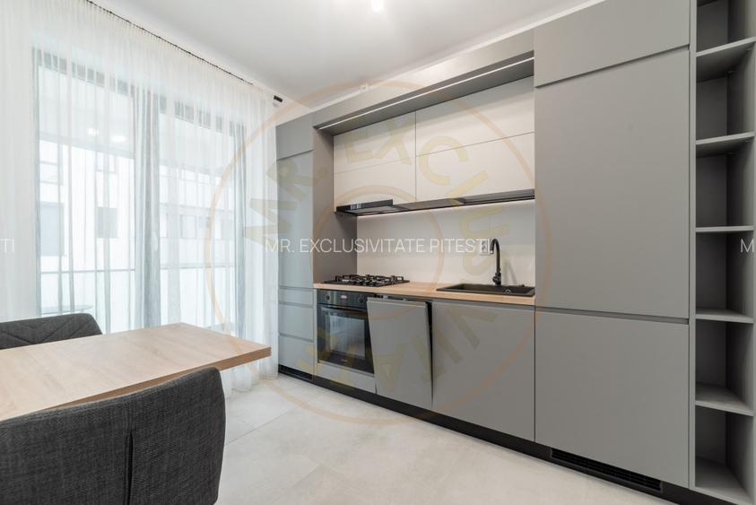 Studio lux, bloc nou VSC5 - Fratii Golesti, parcare privata, vedere pe spate - 3