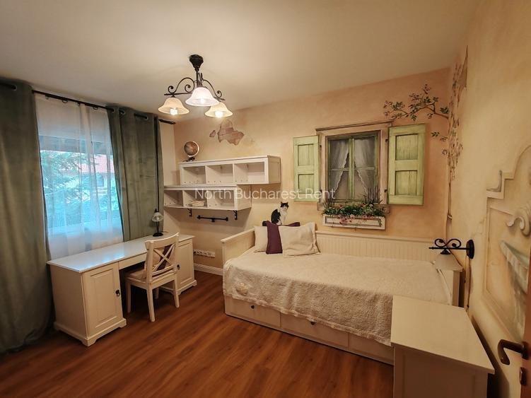 Vila Corbeanca de inchiriat,5 camere,Cartier privat - 8