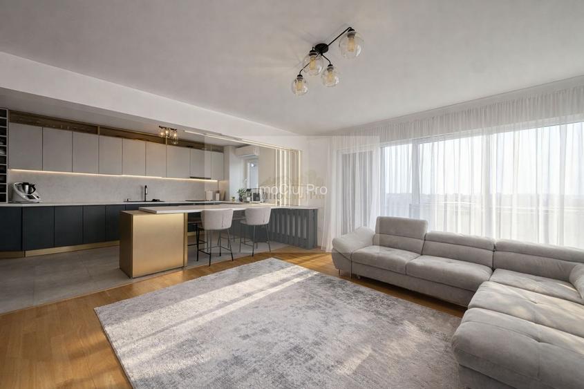 Vanzare 4 camere  + terasă 105 mp, view panoramic, Bună Ziua - 2