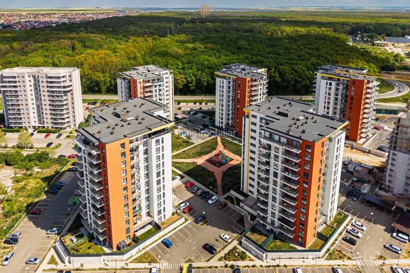 3 camere Denya Forest, curte 65 mp, 2 băi, terasă&parcare | Com 0% - 33