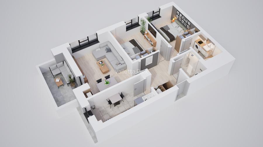 3 camere | Complex nou | Parc propriu | Parcare & boxă disponibile - 4