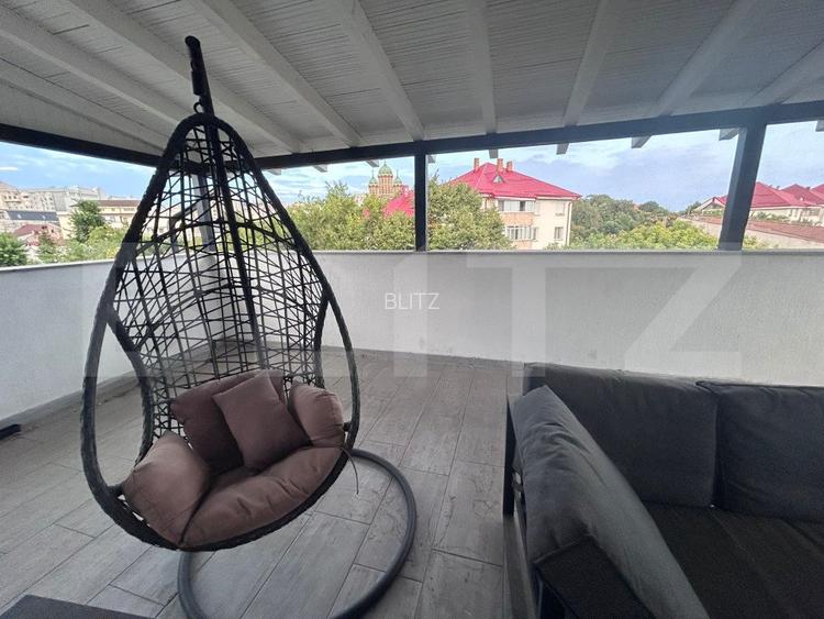 Penthouse cu 3 camere, 2 bai,  terasa 40 mp, zona centrala - 9