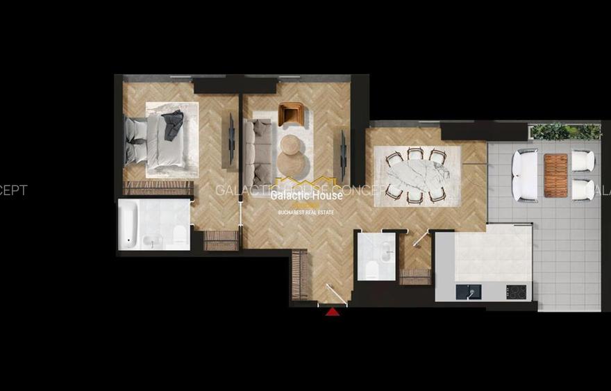 APARTAMENT APARTAMENT LUX PIATA VICTORIEI -PETRU RARES - 24