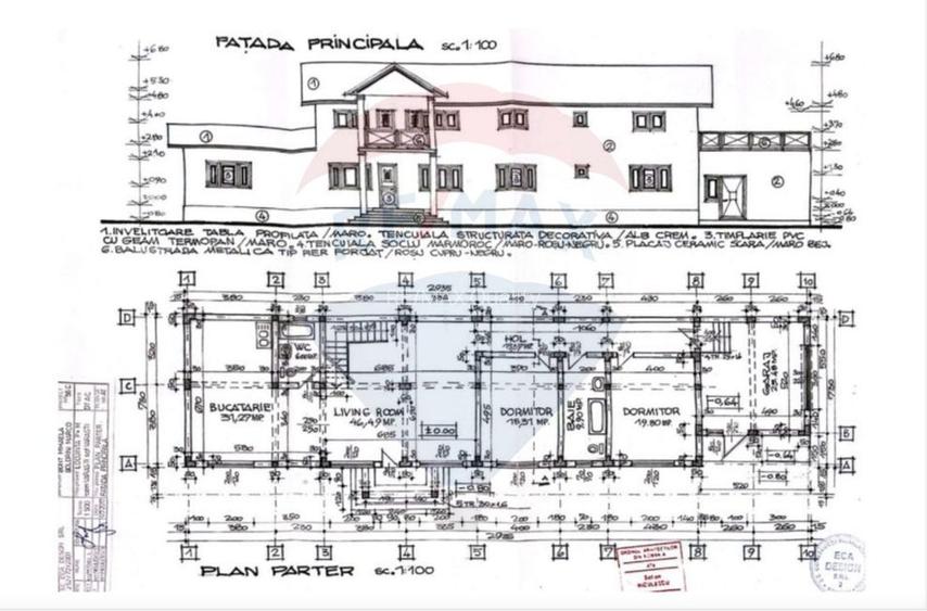 Vila cu 6 camere, teren 1200mp de vanzare- Varasti, la 4 km de Berceni - 19